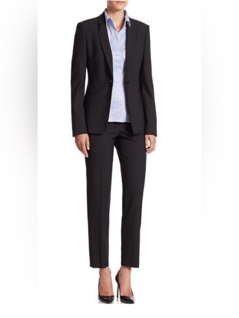 Hugo Boss- Classic Black Women's Suit Blazer and Pants Set